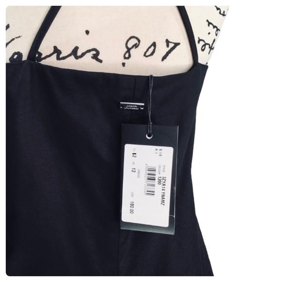 AX / Armani Exchange Sleeveless Flare Mini Dress - Picture 4 of 11